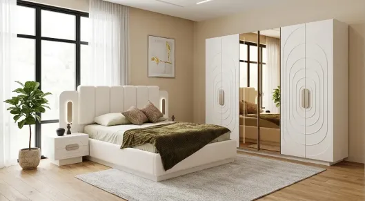 Product img 1, Galaksi 6 Kapaklı Yatak Odası Takımı
